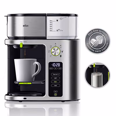Braun MultiServe 10-Cup SCA Certified Coffee Maker