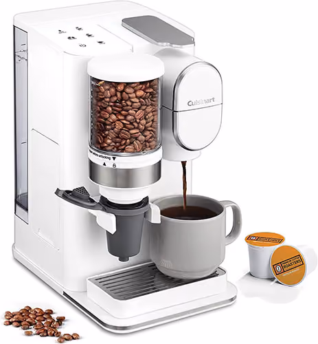 best Cuisinart DGB-2W review kcup with grinder coffee machine