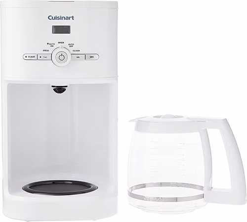 dcc 1120 white coffee maker review