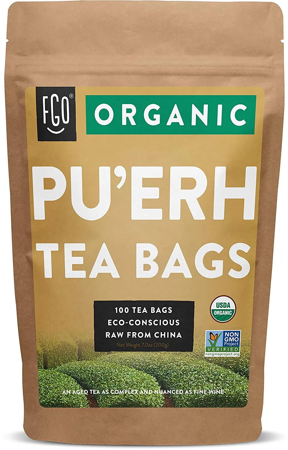 Pu-erh tea like coffee