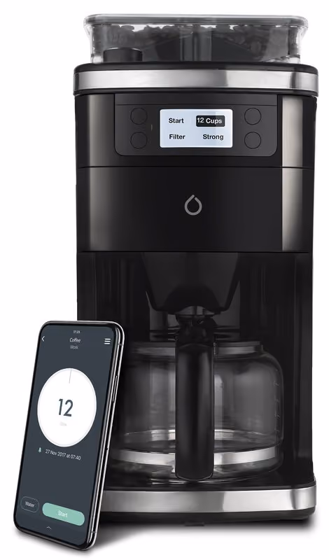 coffee maker grinder smart