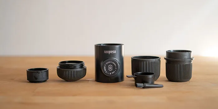 Parts of Wacaco Nanopresso