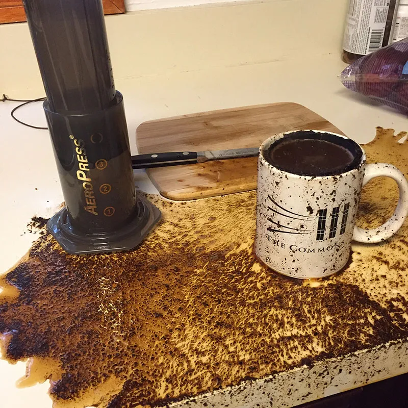 easy to clean aeropress