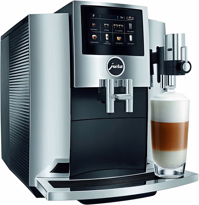 Jura S8 automatic espresso machine for an office