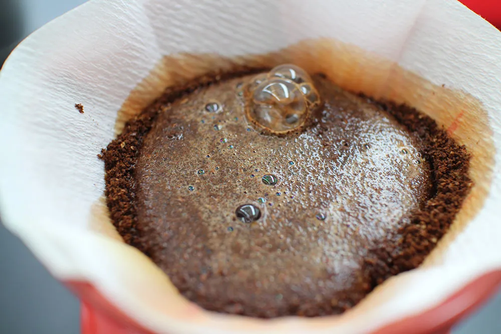 coffee pour over technique