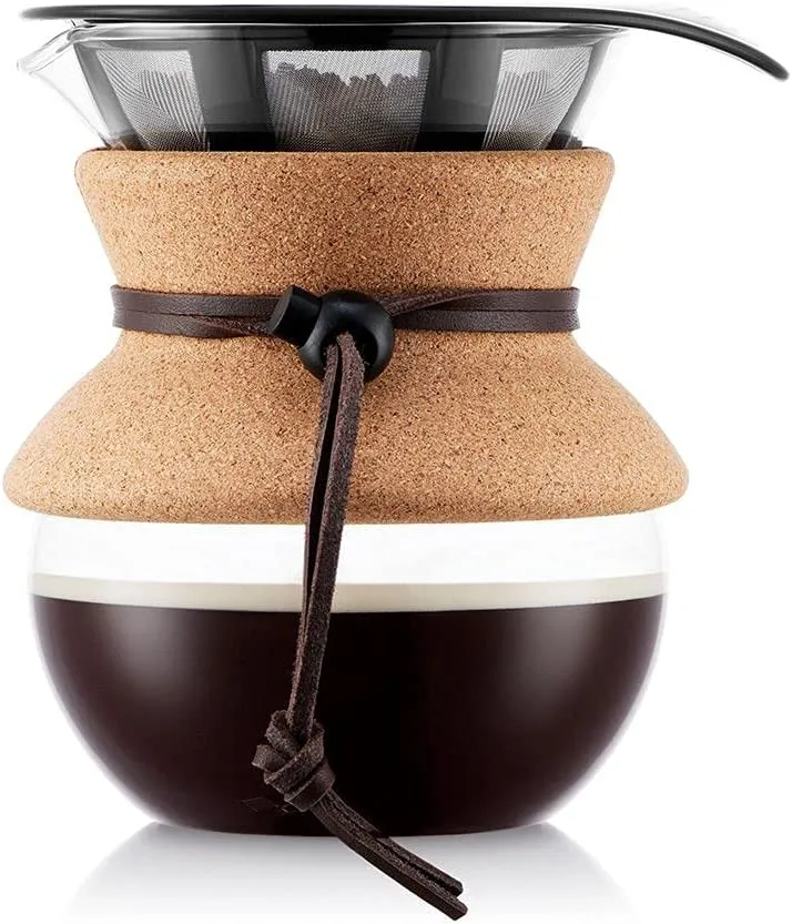 Bodum pour over coffee maker with cork band