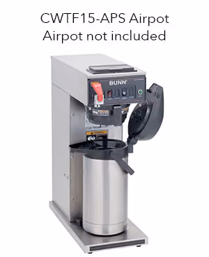 BUNN VPR-APS pourover airpot commercial coffee brewer