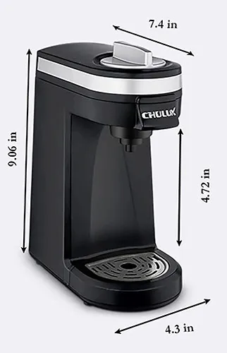 chulux single serve coffee maker
