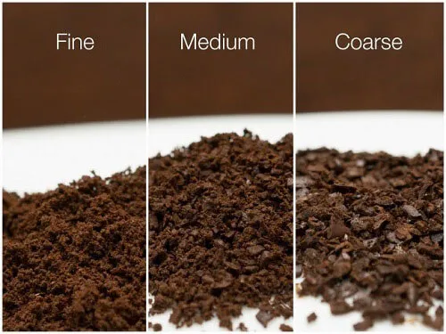 coffee grinds coarsness
