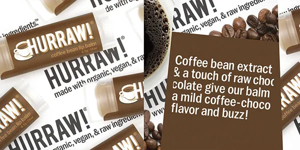 coffee lip balm gift
