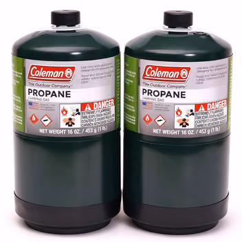 Coleman 16.4 oz propane cylinders