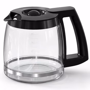 12-cup glass carafe (third-party)
