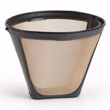 Gold-tone cone filter