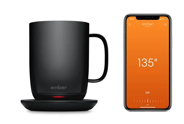 Ember smart mug with temperature control