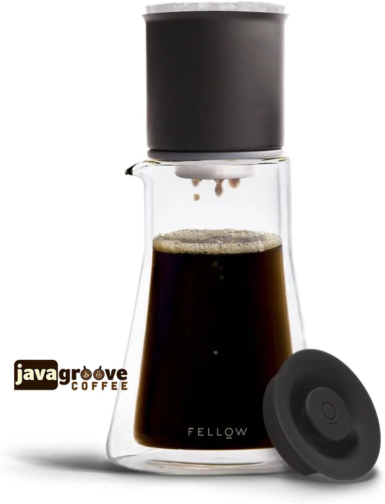 Fellow Stagg XF pour-over set with dripper and glass carafe