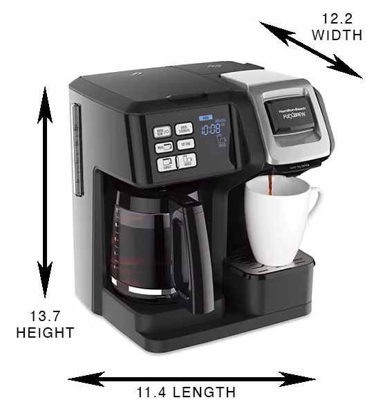 flexBrew size dimensions target
