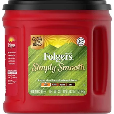 folgers simply smooth