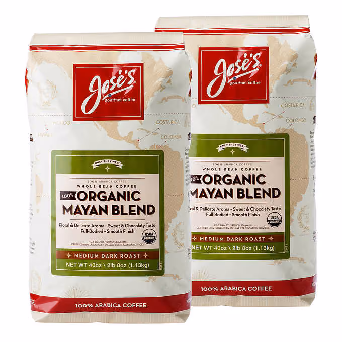 Jose's Gourmet Coffee 100% Organic Mayan