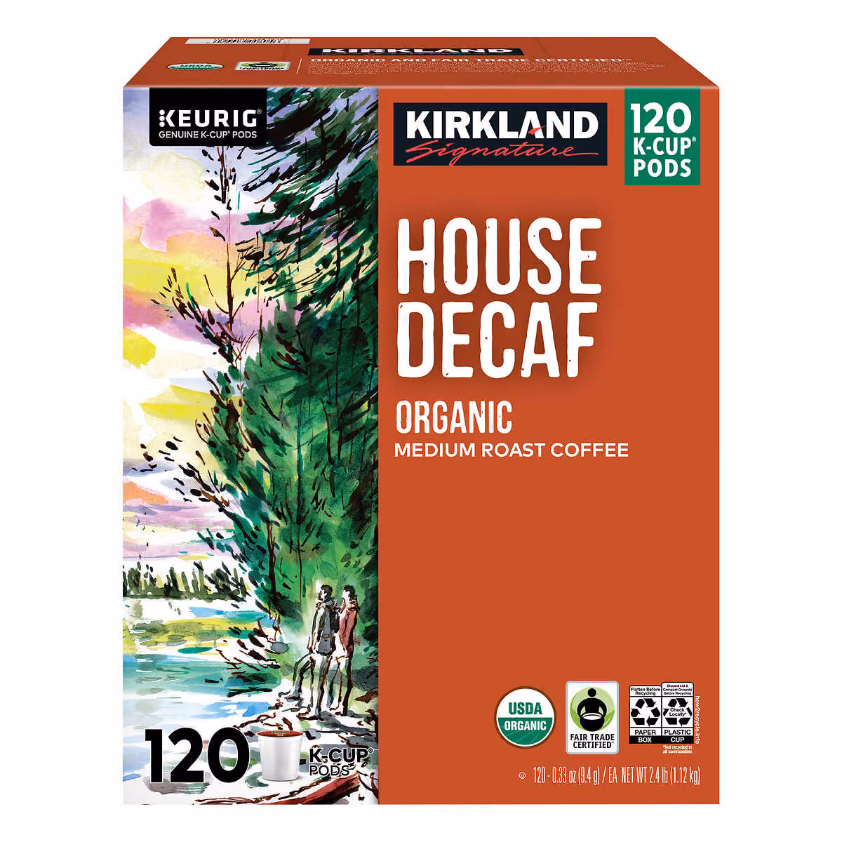 Kirkland Signature Coffee Organic House Decaf