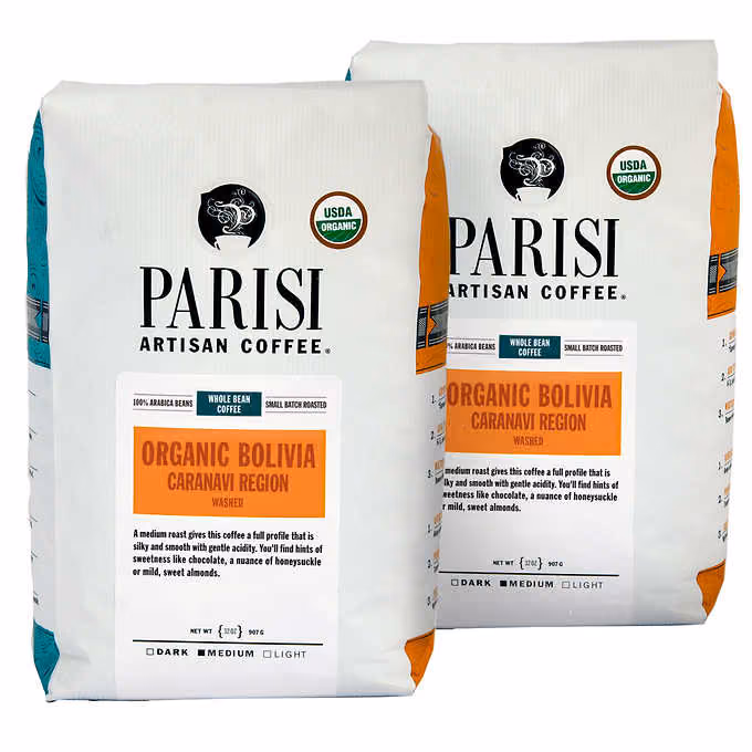 Parisi Artisan Coffee Bolivian