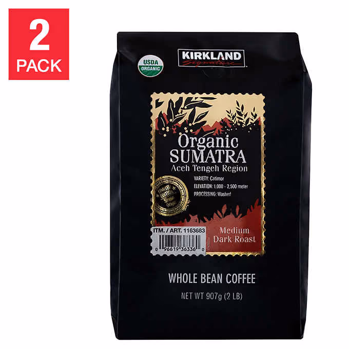 Kirkland Signature Organic Sumatra