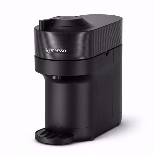 Nespresso Vertuo Pop+ coffee and espresso machine in black