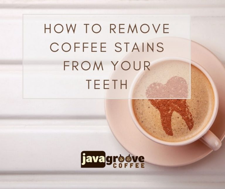 remove coffee stains from teeth